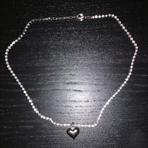 brandy melville heart chocker